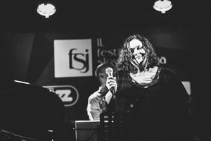 The composer and double bass player <!--LINK'" 0:660--> presenting his project Ženske (<i>Women</i>), featuring also <!--LINK'" 0:661-->, at the <!--LINK'" 0:662-->, 2015