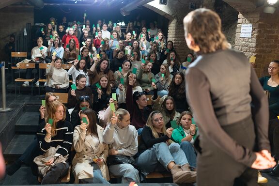 The "legislative theatre" play The Limit of Dignity, 2025.