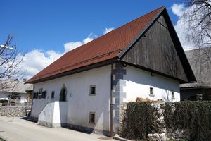 <!--LINK'" 0:39--> (pr' Ribču) located in the village of Vrba in the Municipality of Žirovnica.