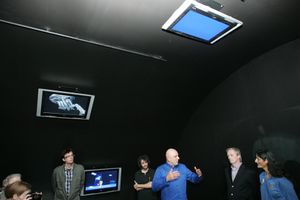 Sunita Williams visiting the <!--LINK'" 0:638-->, 2009