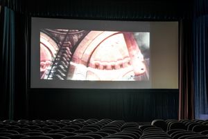 <i>DigitalBigScreen</i> international video festival, an accompanying event to the <!--LINK'" 0:376--> in Trbovlje, 2011