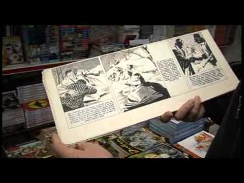 Na obisku pri ljubitelju stripov